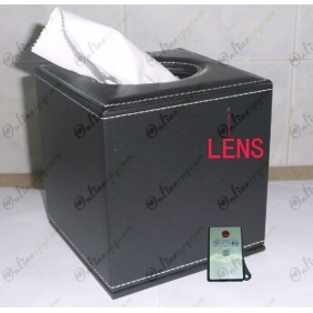 1080P Spy Tissue Box Hidden HD Motion Activeated Pinhole Spy Camera 32GB Remote control ON/OFF